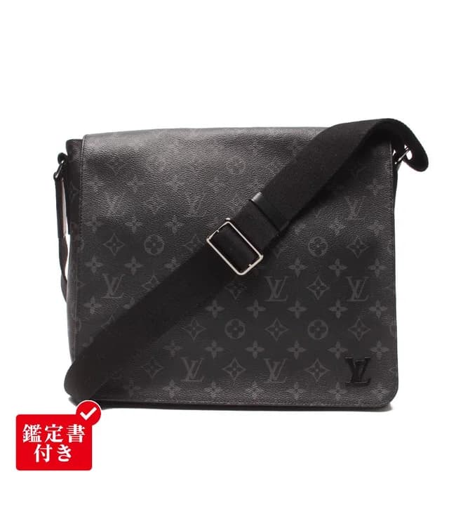 Louis Vuitton Shoulder Bag Crossbody District MM Monogram Eclipse from The Reluxe, photo 1 of 1
