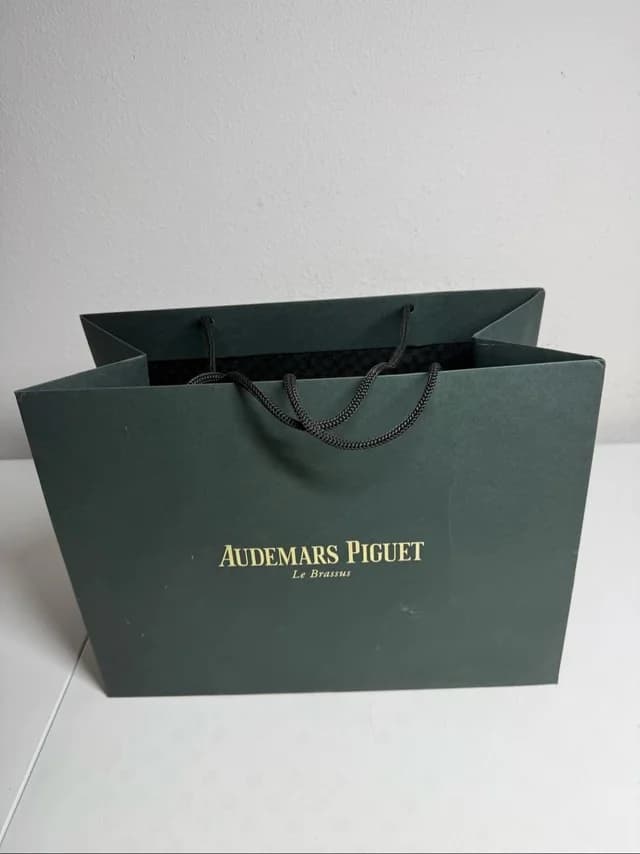 Audemars Piguet Luxury Designer Shopping Gift Bag Green 15″ 12″ in green from Poshmark, photo 1 of 1