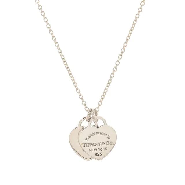 Tiffany & Co. Necklace Return to Double Heart from The Reluxe, photo 1 of 1