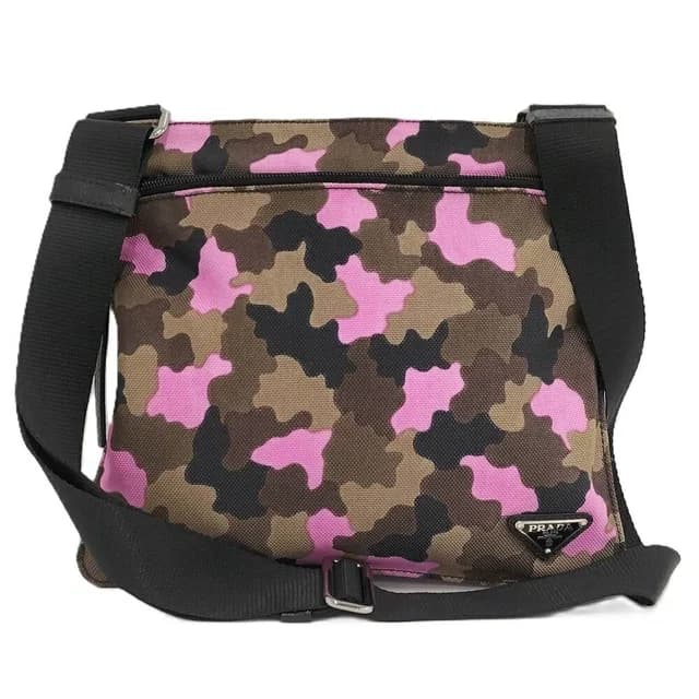 Prada Shoulder Bag Camouflage Pattern in Nylon from The Reluxe, photo 1 of 1