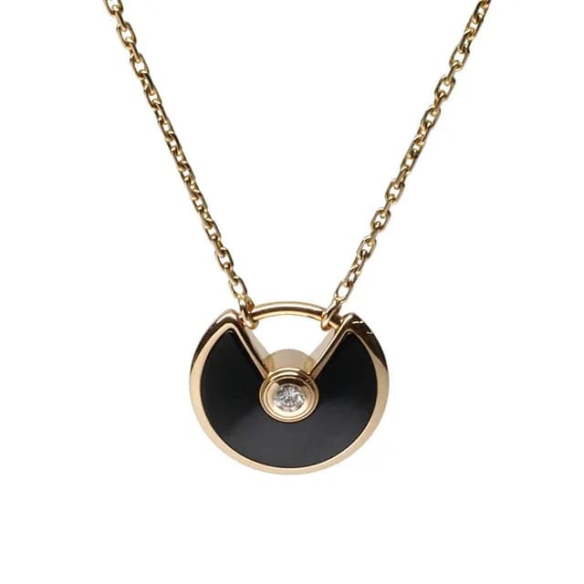 Cartier Necklace Amulet de XS Onyx Diamond from The Reluxe, photo 1 of 1