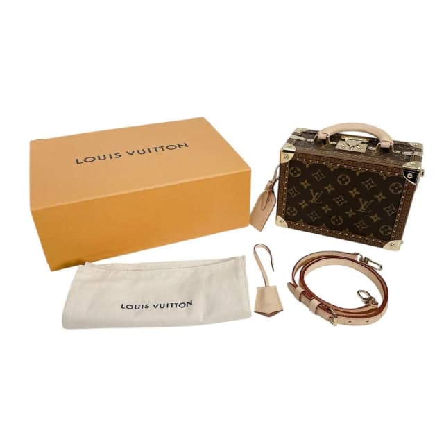 Louis Vuitton Monogram 2-Way Bag Petite Valise Handbag Brown in Brown Coated canvas from The Reluxe, photo 1 of 1