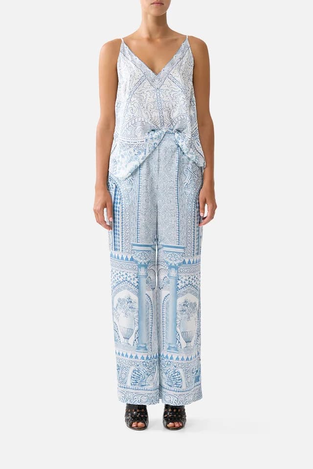 Camilla eBoutique BUTTON FRONT LOUNGE PANT THE HUM OF THE ALHAMBRA, image 1 of 1 from CAMILLA