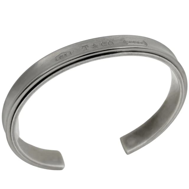 Tiffany & Co. Bangle 1837 Bracelet 925 Sterling Silver in Silver from The Reluxe, photo 1 of 1
