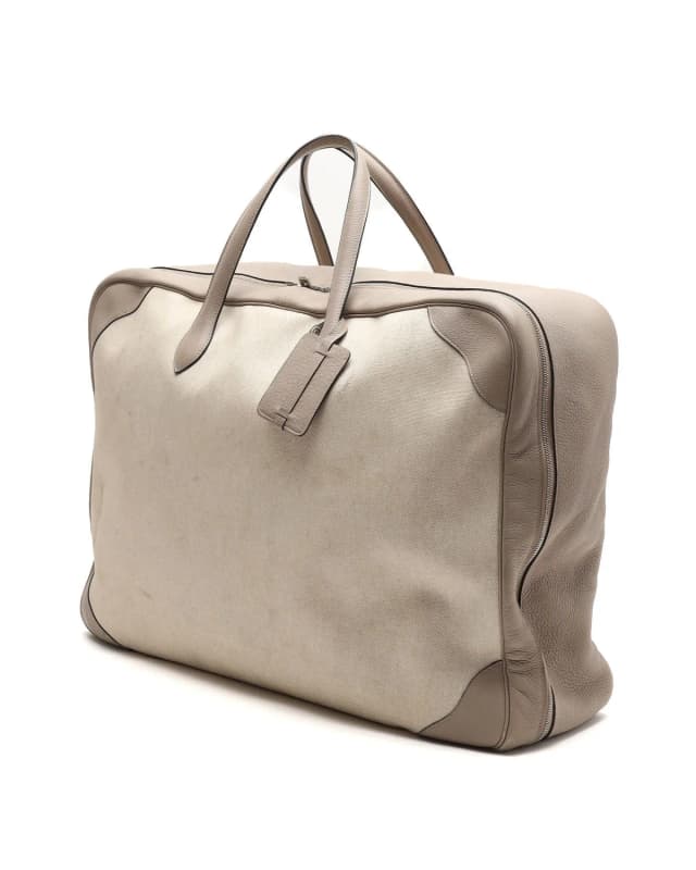 Hermès Toile Victoria de Voyage 60 Travel Bag in Canvas from A Retro Tale, photo 1 of 1