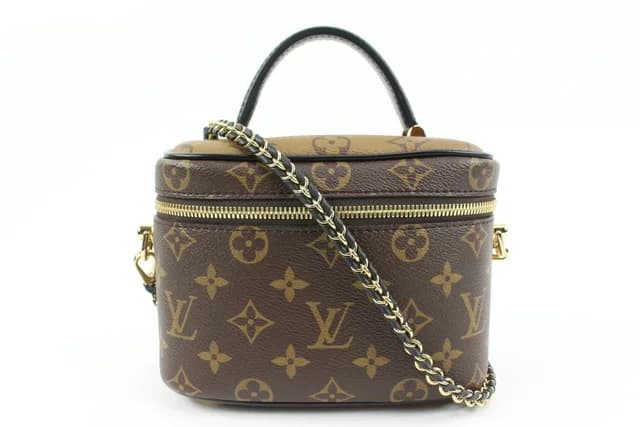 Louis Vuitton Monogram Reverse Vanity PM Crossbody Train Case Bag in Canvas from Bagriculture, photo 1 of 1