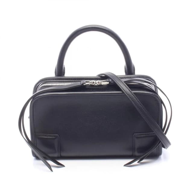 Loewe Handbag Amazona 180 Mini 2-Way Black Leather in Black Leather from The Reluxe, photo 1 of 1