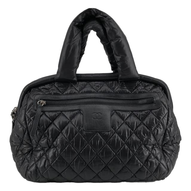 Chanel Coco Cocoon Boston Bag Black in Black Leather from The Reluxe, photo 1 of 1