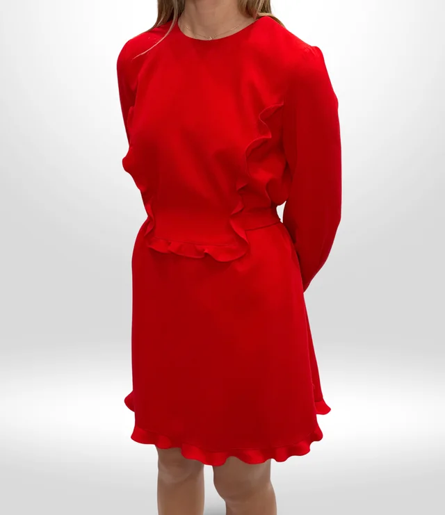 Miu Miu Red Dress in Red from Revivre Luxury Consignment, photo 1 of 1