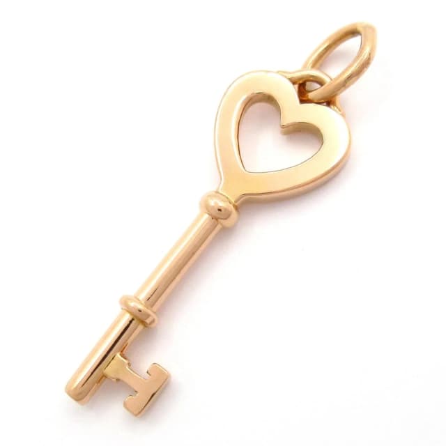 Tiffany & Co. Pendant Heart Key 18k Pink Gold in Pink from The Reluxe, photo 1 of 1