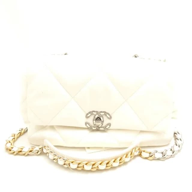 Chanel 19 Shoulder Bag Large Lambskin Purse in Lambskin from The Reluxe, photo 1 of 1