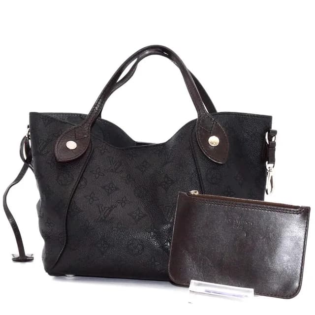 Louis Vuitton Hina PM Noir Handbag in Black Leather from The Reluxe, photo 1 of 1