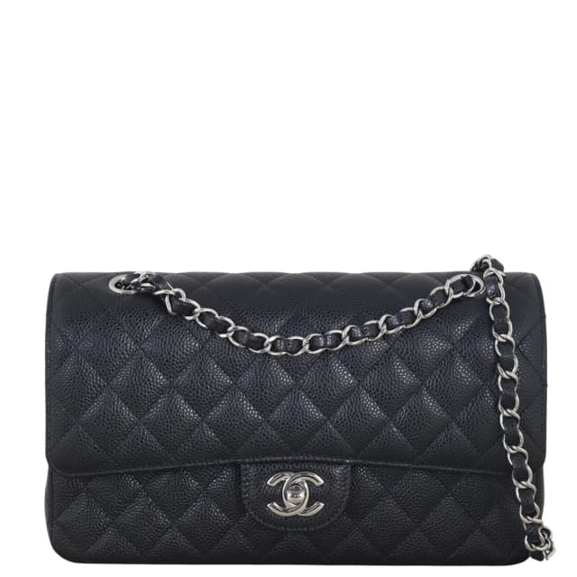 Chanel Classic Double Flap Medium Caviar in Caviar leather from Luxe.It.Fwd, photo 1 of 1