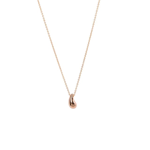Tiffany & Co. 18k Rose Gold Elsa Peretti Teardrop Pendant in Pink from Blue Spinach, photo 1 of 1
