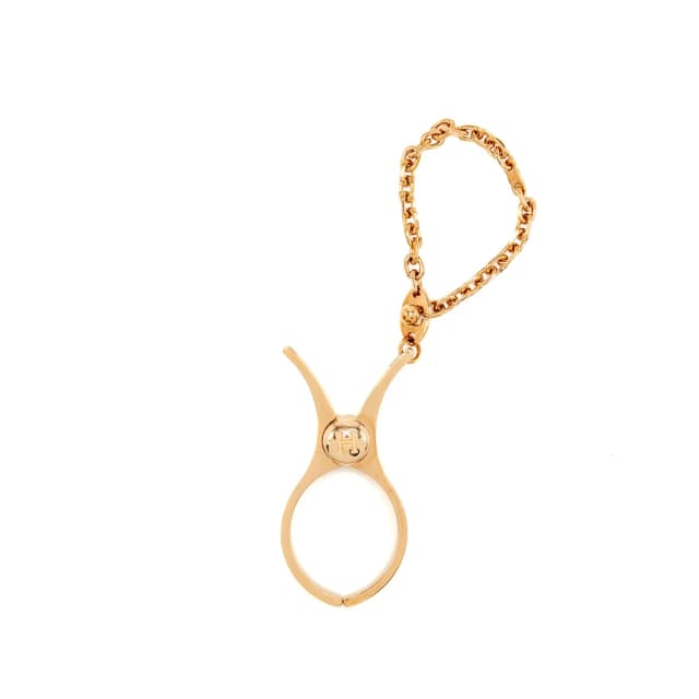 Hermès Filou Glove clip rose gold tone in Pink from EMIER, photo 1 of 1