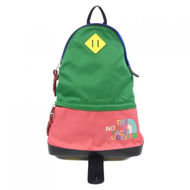 Gucci The North Face Backpack Green Pink Blue in Blue from The Reluxe, photo 1 of 1