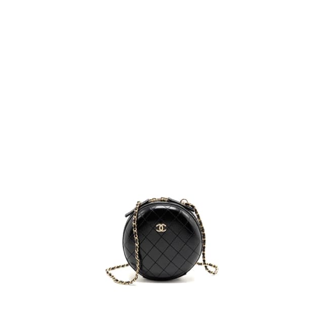 Chanel mini round clutch in Black Calfskin from EMIER, photo 1 of 1