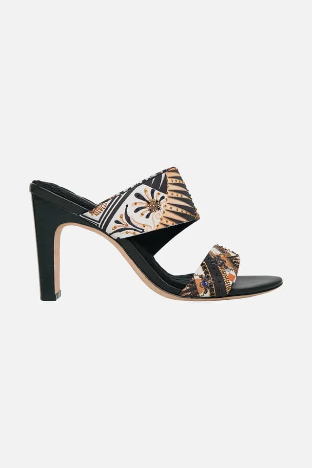 Camilla eBoutique PAMELA ASYM HEEL SANDAL TEMPLES OF DENDARA, image 1 of 1 from CAMILLA
