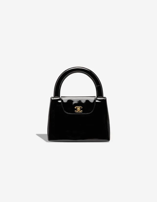 Chanel Kelly Medium Patent Black in Black Patent leather from SACLÀB, photo 1 of 1