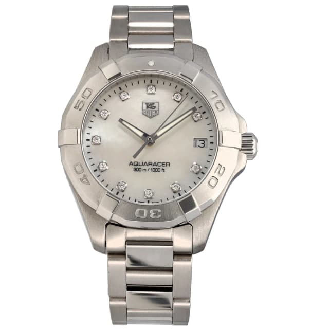 TAG Heuer Aquaracer WAY1313 32mm Stainless Steel Watch from H&T, photo 1 of 1