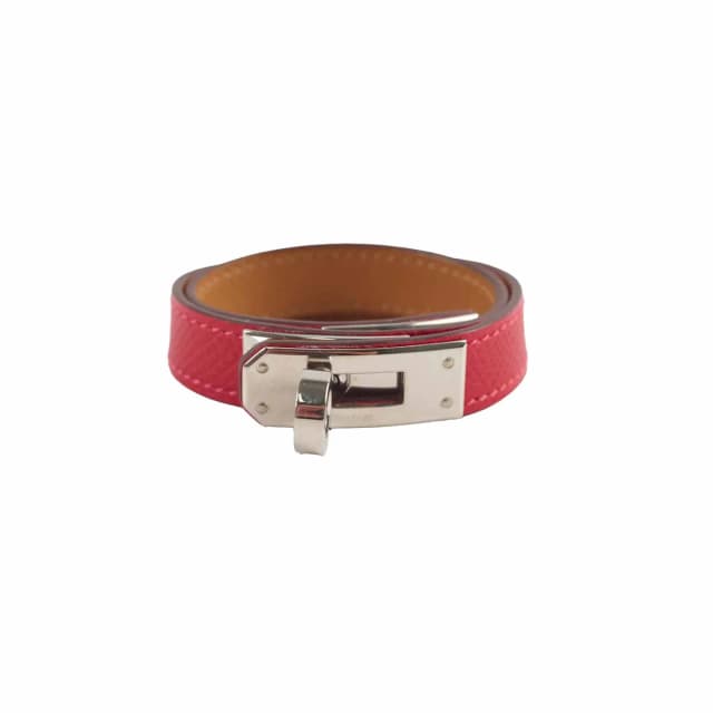 Hermès Leather Double Tour Bracelet XS Epsom Rouge Casque in Red Epsom leather from The Purse Affair, photo 1 of 1