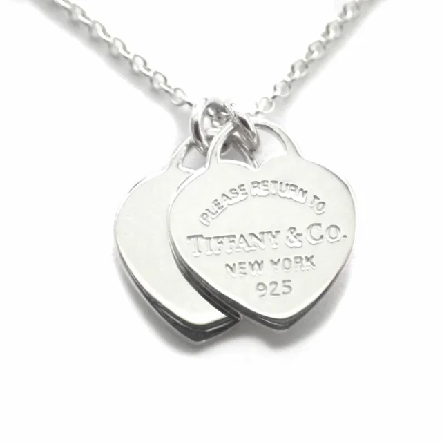Tiffany & Co. 925 Double Heart Pendant from The Reluxe, photo 1 of 1