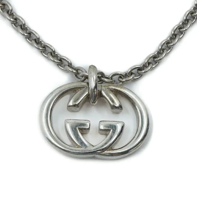 Gucci Necklace Interlocking G Silver in Silver from The Reluxe, photo 1 of 1