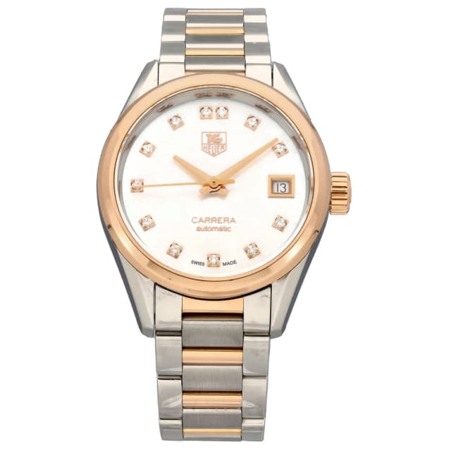 TAG Heuer Carrera WAR24XX-CS 28mm Bi-Colour Watch from H&T, photo 1 of 1
