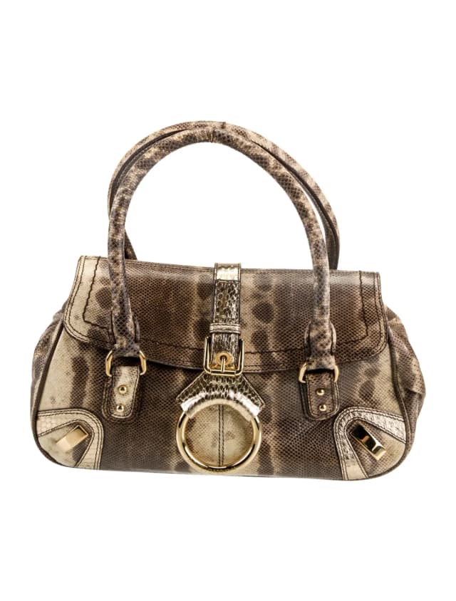 Dolce & Gabbana Top Handle Other bag in Gold Canvas from The RealReal, photo 1 of 1