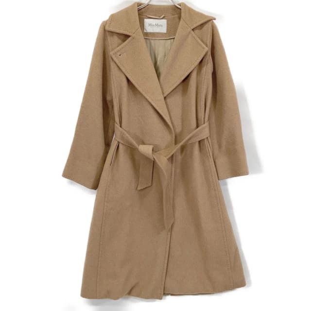 Max Mara Beige Cashmere Blend Chesterfield 38 Jacket in Beige Cashmere from The Reluxe, photo 1 of 1