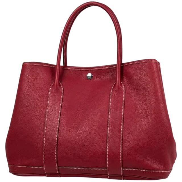 Hermès Garden Party PM Tote Bag Negonda Rouge Garance in Red from The Reluxe, photo 1 of 1