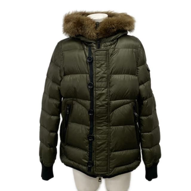 Moncler Down Jacket XL Marseille Khaki Black Long Sleeve Winter 5 in Black Nylon from The Reluxe, photo 1 of 1