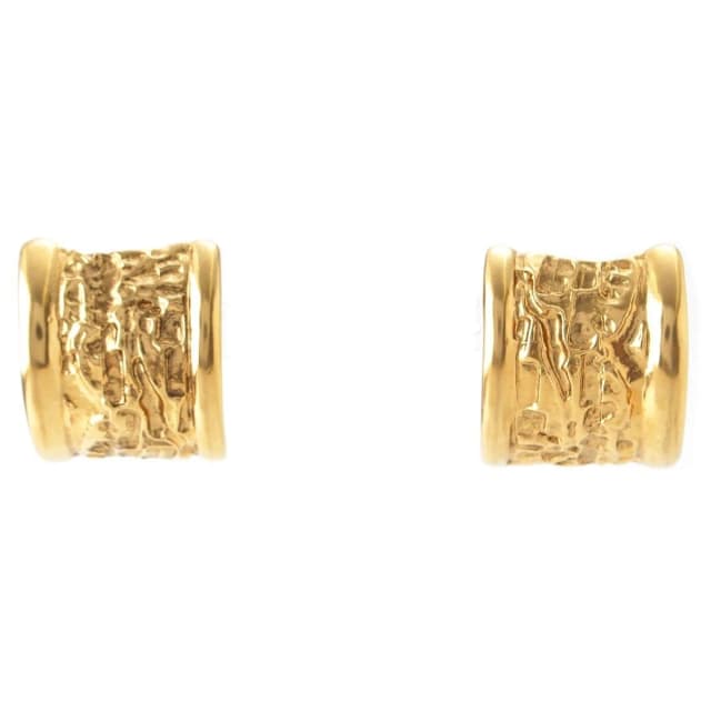 Saint Laurent Vintage Lava Earrings Gold in Gold from The Reluxe, photo 1 of 1