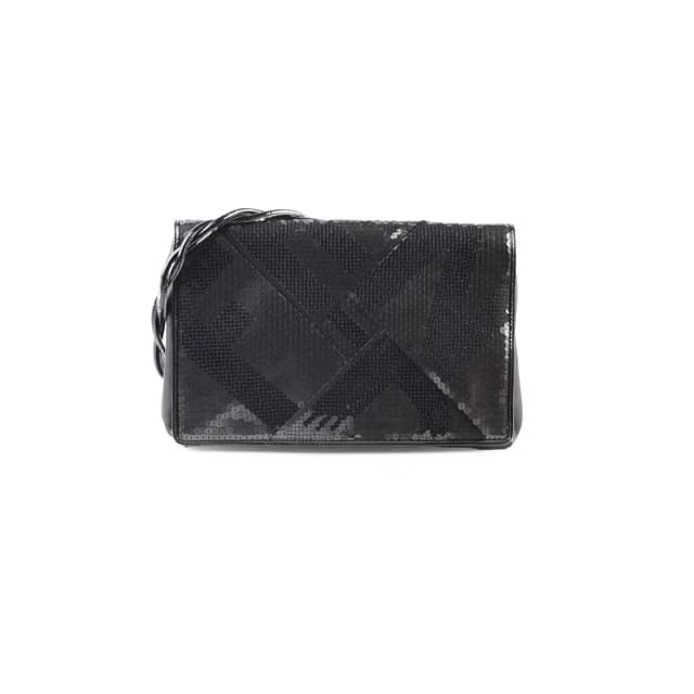 Fendi Sequin Black in Black Leather from The Purse Affair, photo 1 of 1