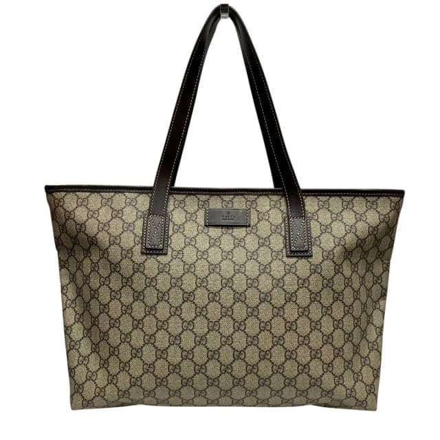 Gucci GG Supreme Tote Bag Canvas in Canvas from The Reluxe, photo 1 of 1