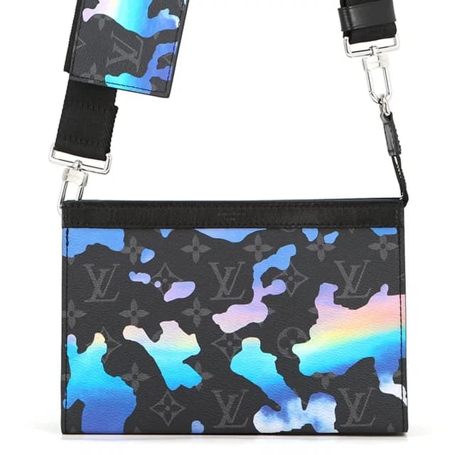 Louis Vuitton Shoulder Bag Monogram Eclipse Lum With Abu Gaston Wearable Wallet from The Reluxe, photo 1 of 1