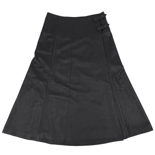 Hermès Maxi Skirt Calf Black in Black from The Reluxe, photo 1 of 1