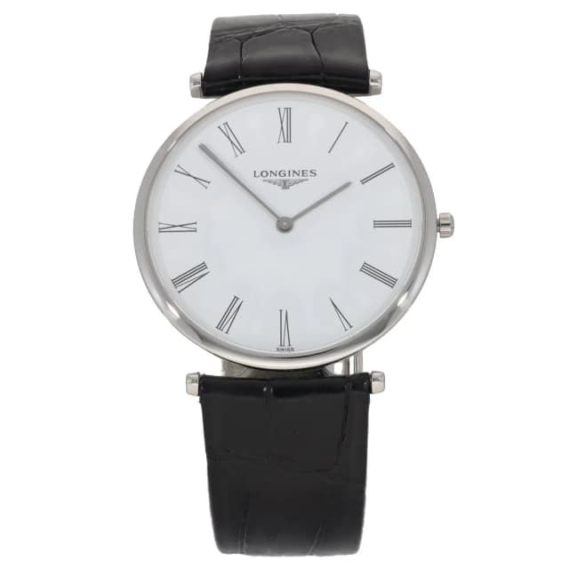 Longines La Grande Classique L4.755.4 35mm Stainless Steel Watch in Leather from H&T, photo 1 of 1