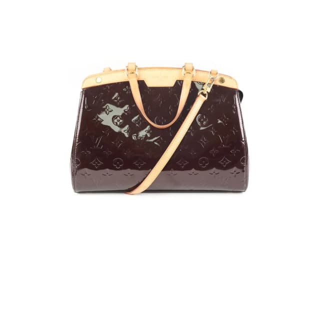 Louis Vuitton Brea MM Amarate Monogram Vernis in Leather from The Purse Affair, photo 1 of 1