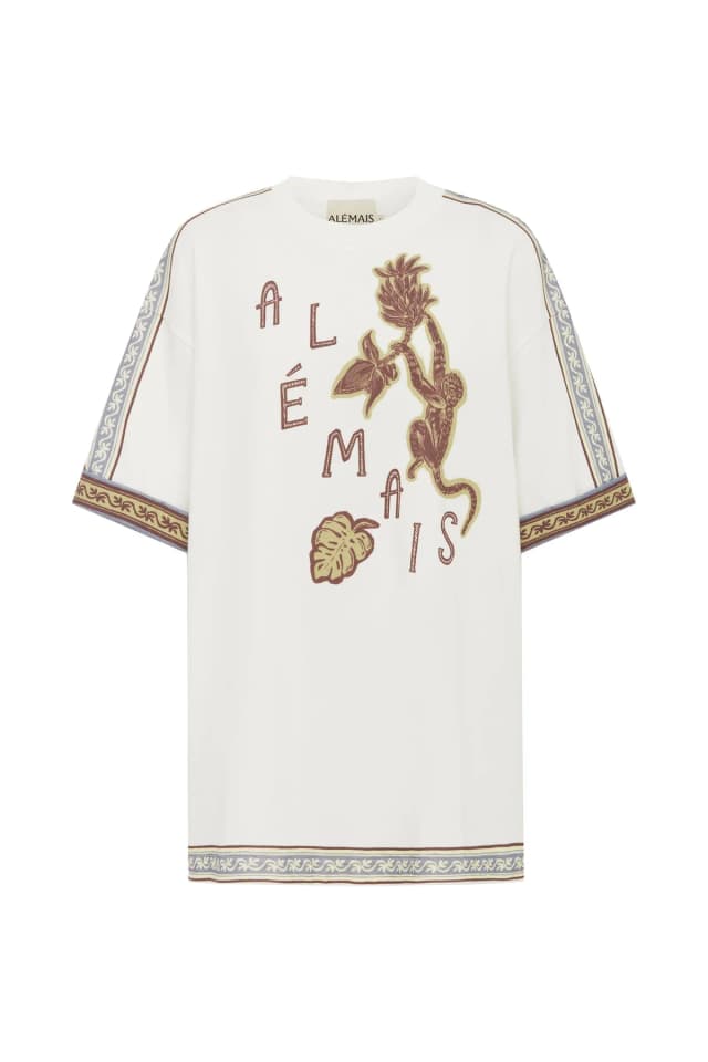 2601 - SUMMER 26 MONKEY DANCE TEE, image 1 of 1 from Alemais