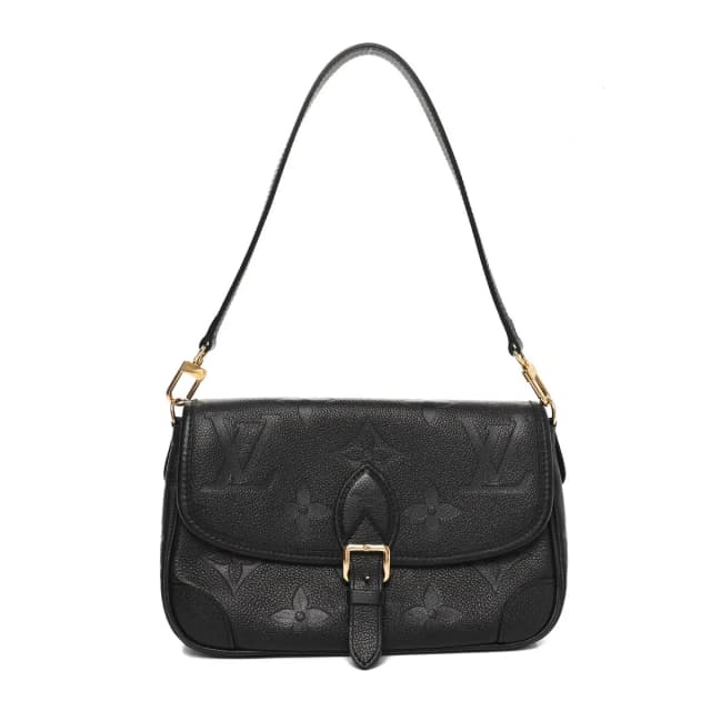 Louis Vuitton Diane Monogram Empreinte Leather Bag - Black in Black Leather from H&T, photo 1 of 1