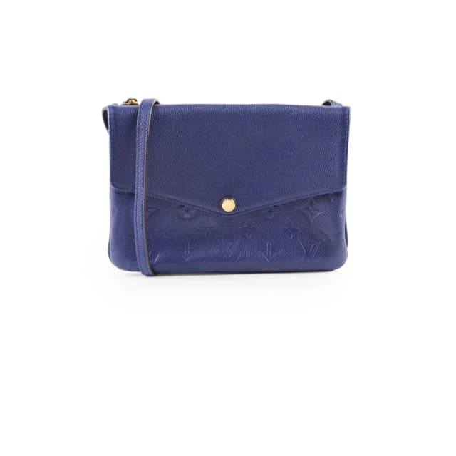 Louis Vuitton Twice Bag Navy Blue Empreinte in Navy from The Purse Affair, photo 1 of 1