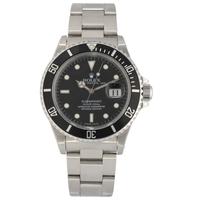 Rolex Submariner 16800 40mm Stainless Steel Watch from H&T, photo 1 of 1