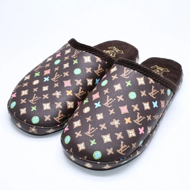 Louis Vuitton Palace Line Mules Slippers 3 Monogram Craggy Tyler the Creator in Calfskin from The Reluxe, photo 1 of 1