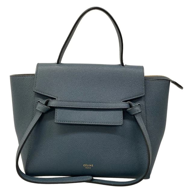 Celine Belt Bag Nano Dark Green in Green Caviar leather from The Reluxe, photo 1 of 1
