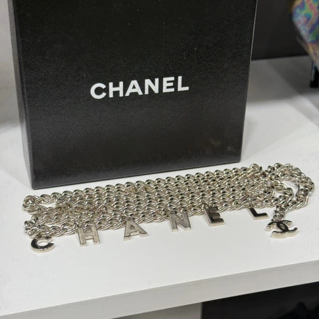 Chanel Chain Necklace/Belt in Silver from Revivre Luxury Consignment, photo 1 of 1