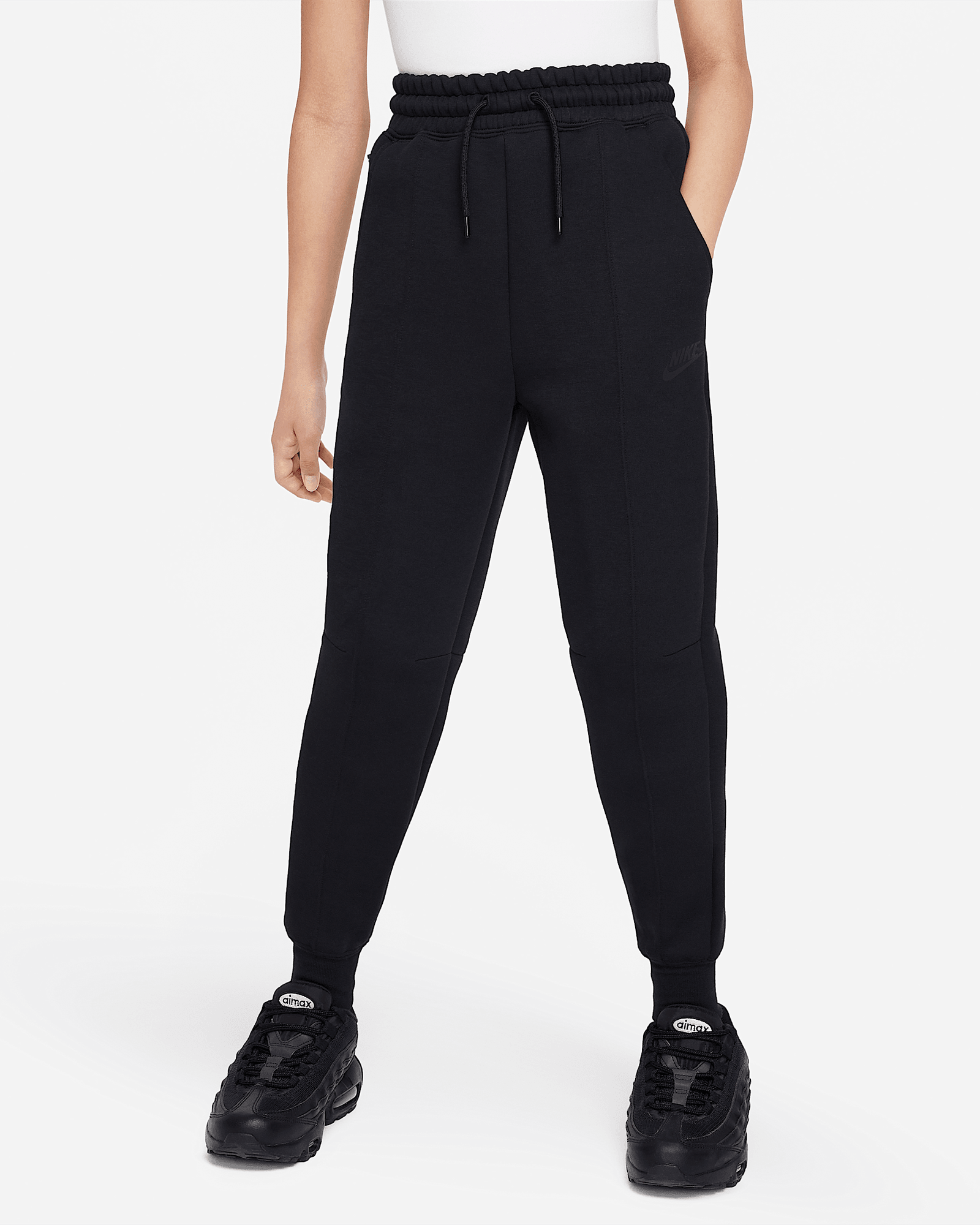 Nike Sportswear Tech Fleece in Black/Black/Black, image 1 of 1 from Nike