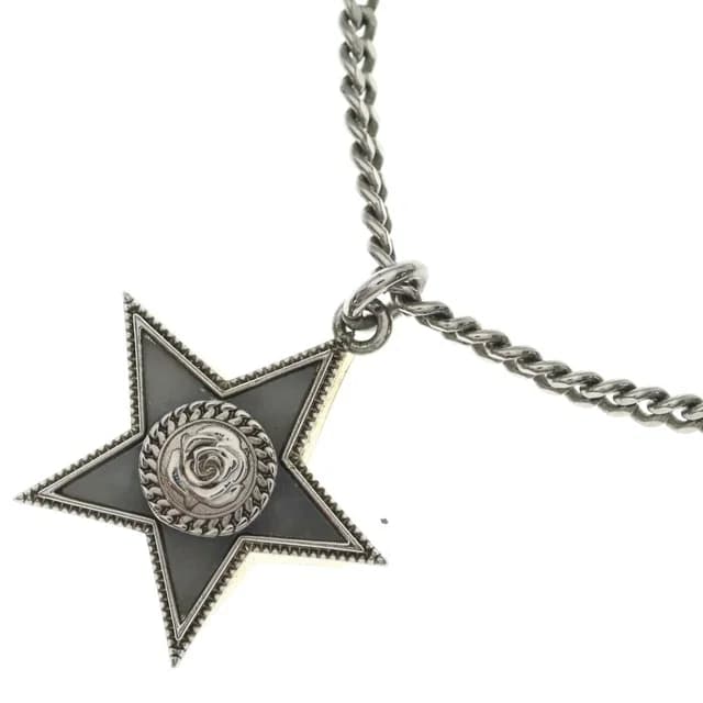 Dior Star Necklace Silver Metal in Silver from The Reluxe, photo 1 of 1