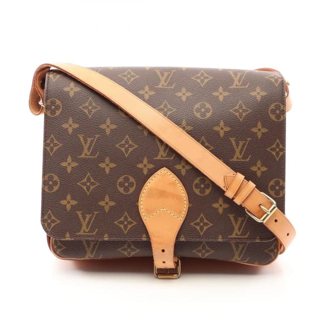 Louis Vuitton Shoulder Bag Cartouchiere GM Canvas Leather in Canvas from The Reluxe, photo 1 of 1