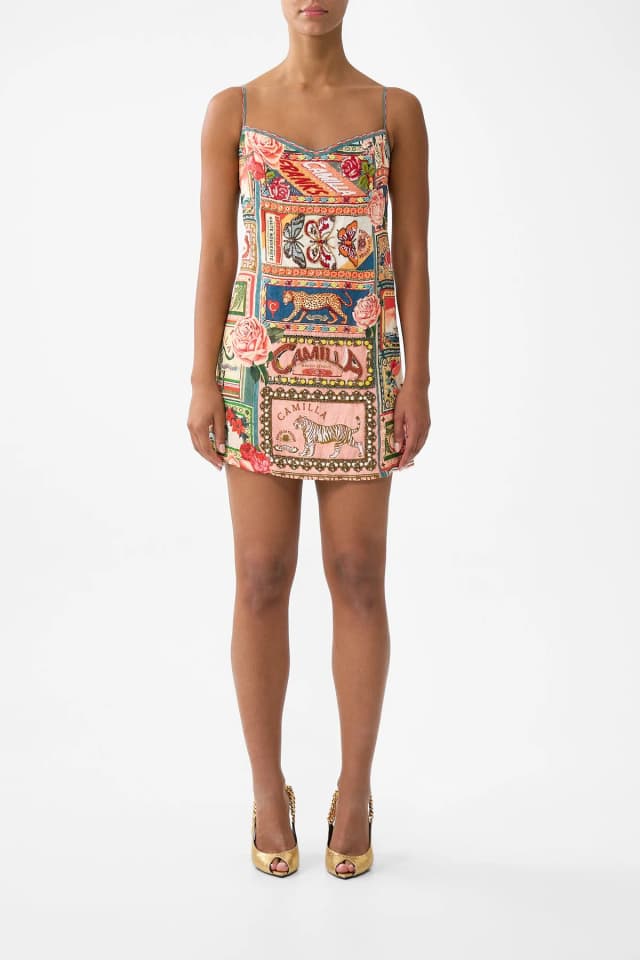 Camilla eBoutique MINIMAL SHIFT DRESS HIGH CLASS HOOKAH, image 1 of 1 from CAMILLA